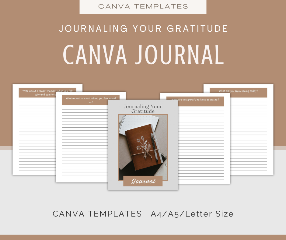 Journaling Your Gratitude | Content & Journal Bundle