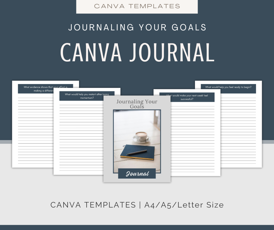 Journaling Your Goals | Content & Journal Bundle