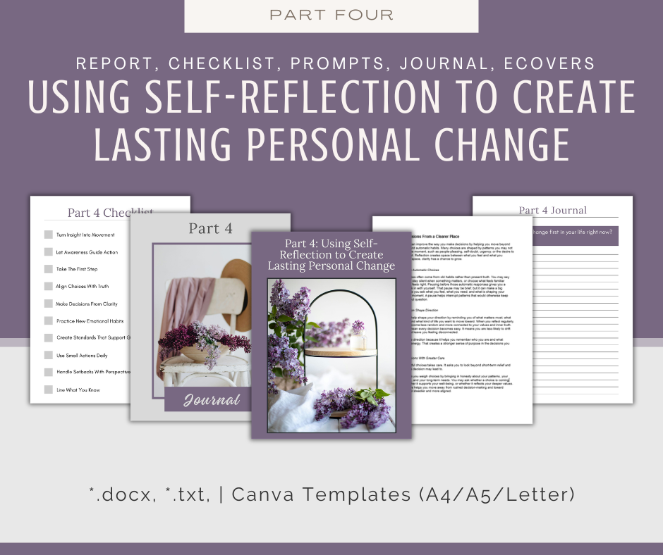 4-Part eCourse: Deep Self-Reflection