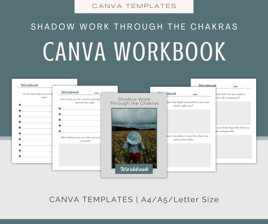 Shadow Work Through the Chakras | Content & Journal Bundle