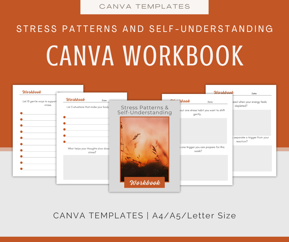 Stress Patterns and Self-Understanding | Content & Journal Bundle