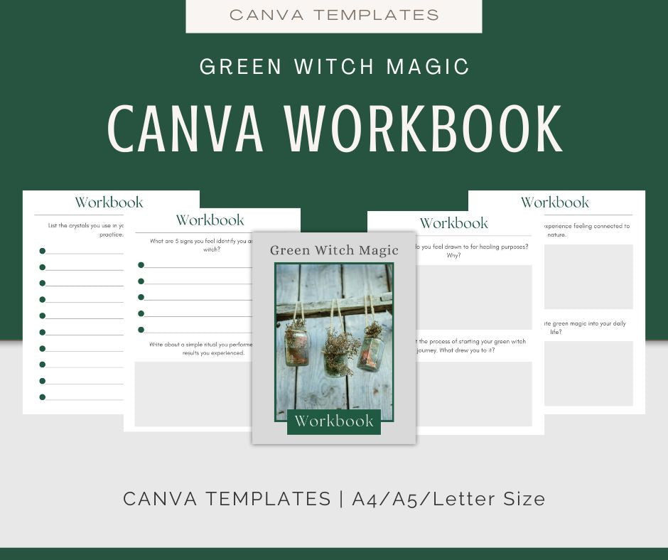 Green Witch Magic | Content & Journal Bundle