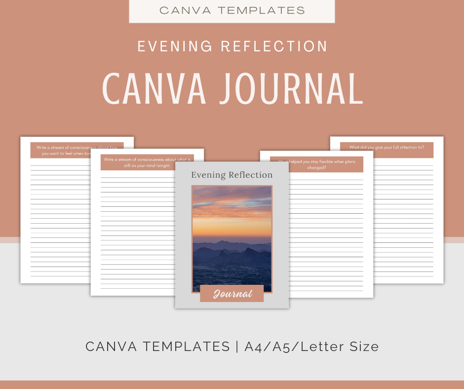 Evening Reflection | Content & Journal Bundle