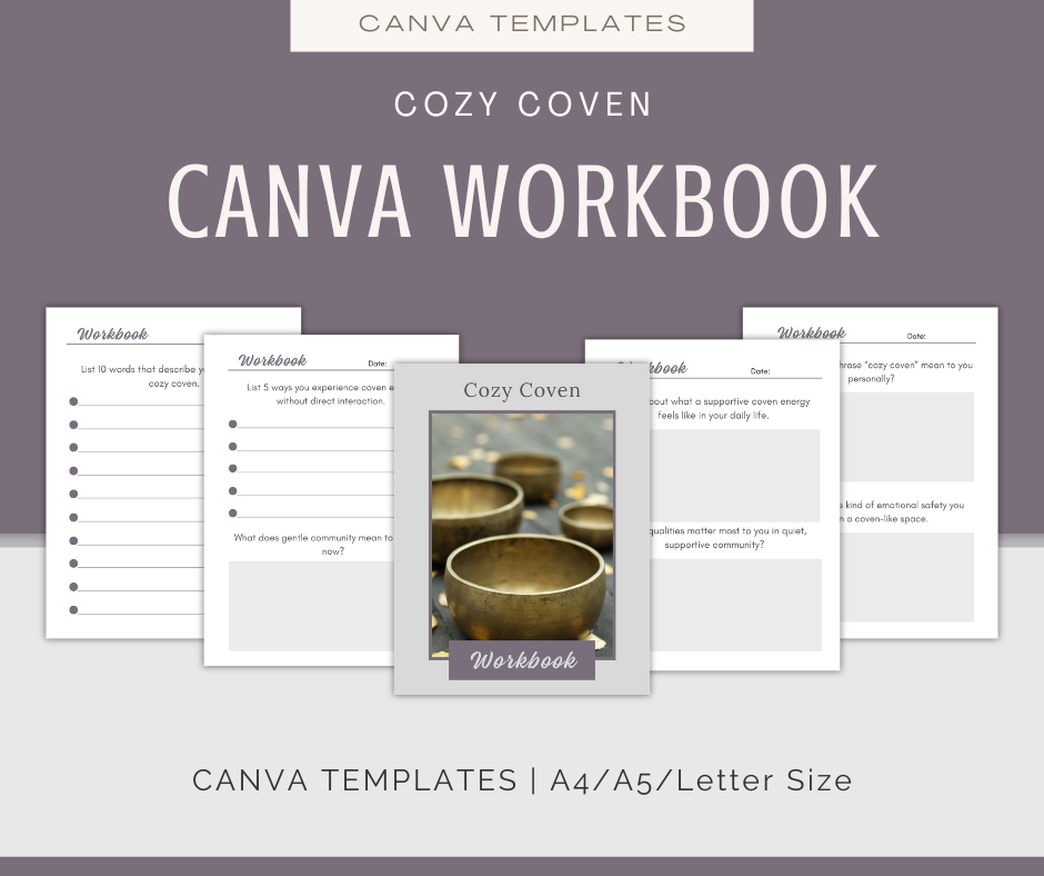 Cozy Coven | Content & Journal Bundle