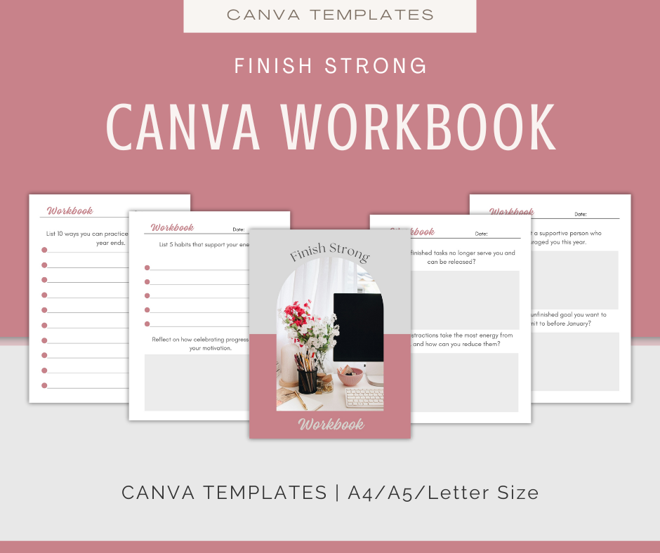 Finish Strong | Content & Journal Bundle
