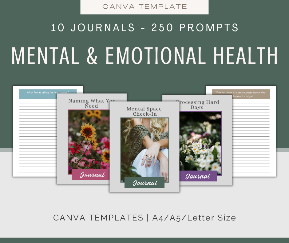100 Mini Journals | Journal and Prompts Bundle