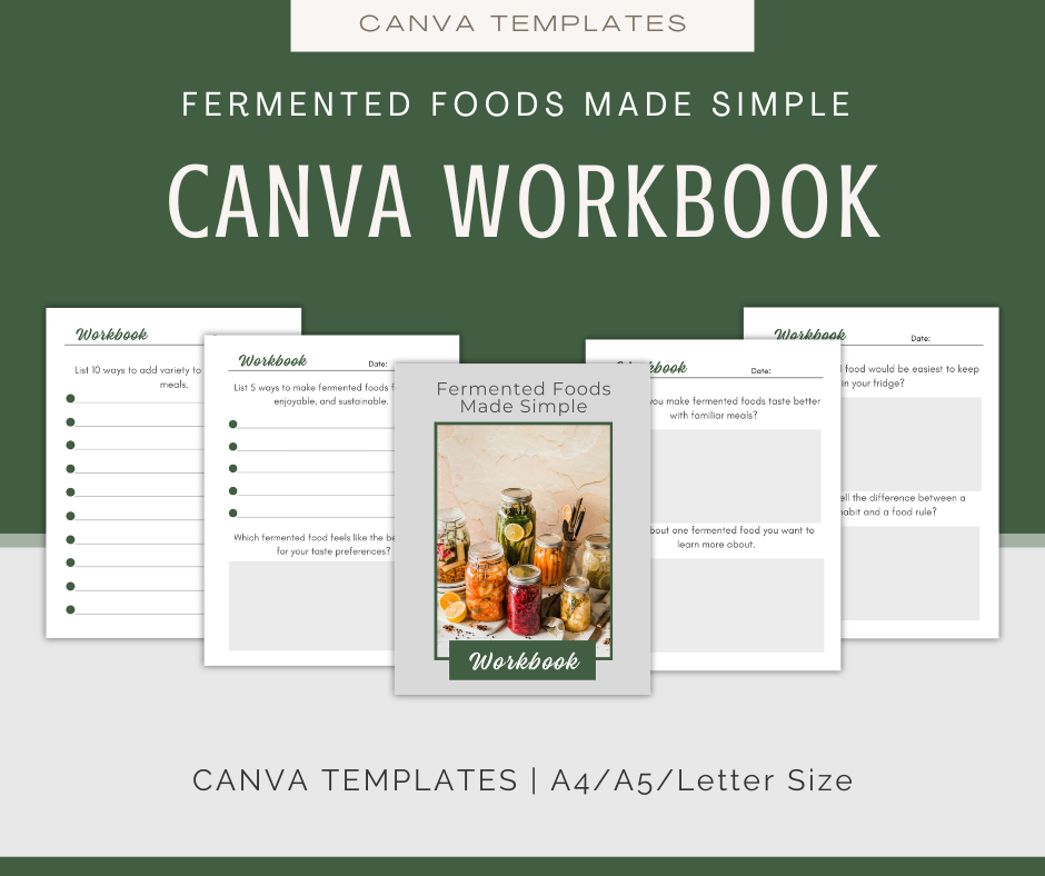 Fermented Foods Made Simple | Content & Journal Bundle