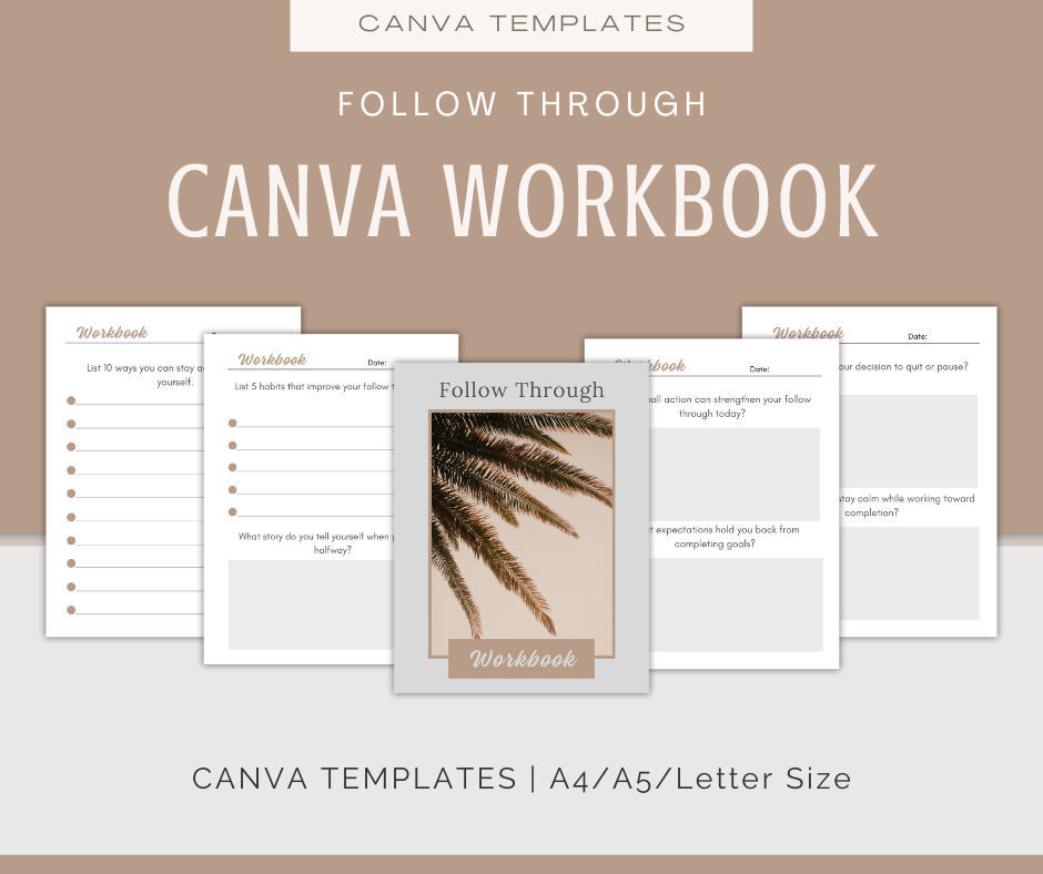 Follow Through | Content & Journal Bundle