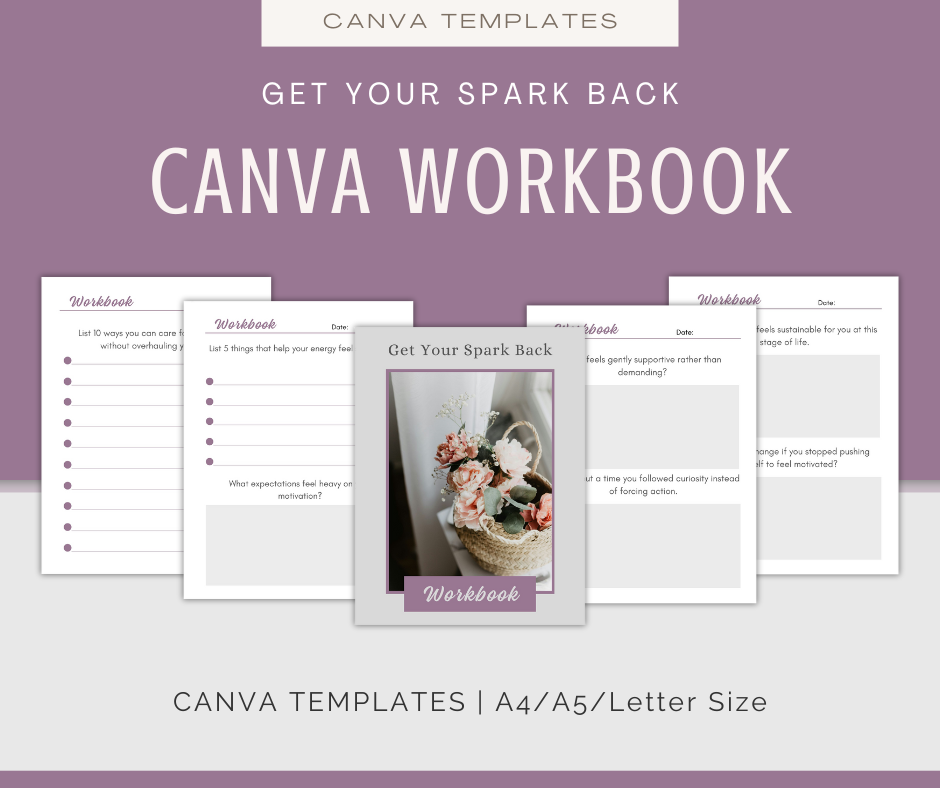 Get Your Spark Back | Content & Journal Bundle