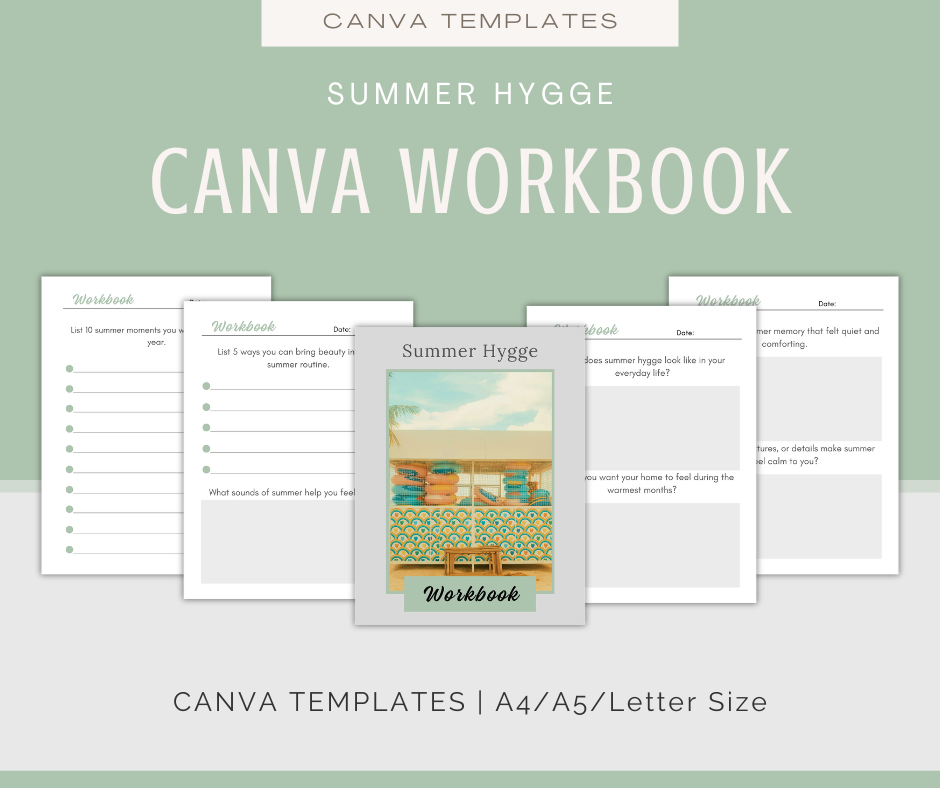 Summer Hygge | Content & Journal Bundle