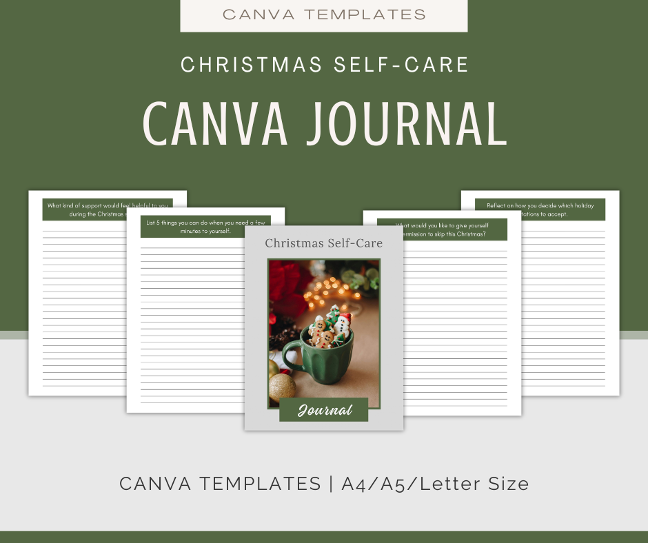 Christmas Self-Care | Content & Journal Bundle