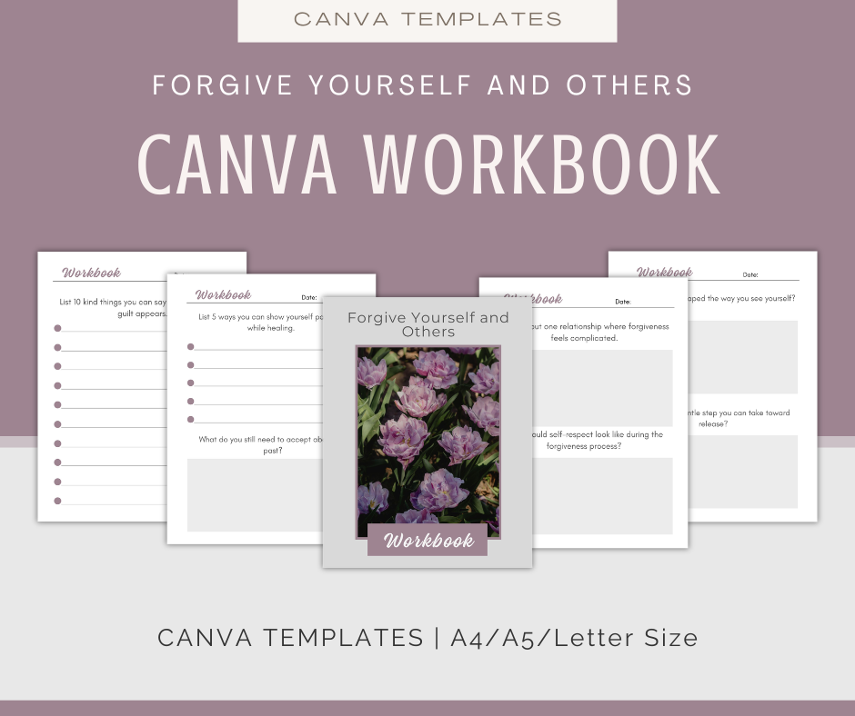 Forgive Yourself and Others | Content & Journal Bundle