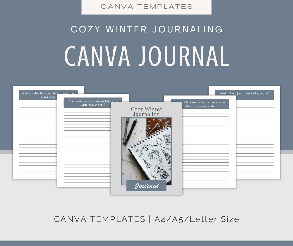 Cozy Winter Journaling | Content & Journal Bundle