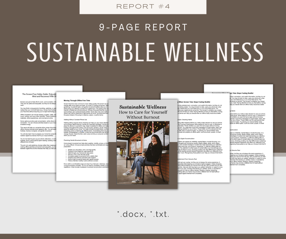 Health and Wellness Reports | 10 Report Bundle