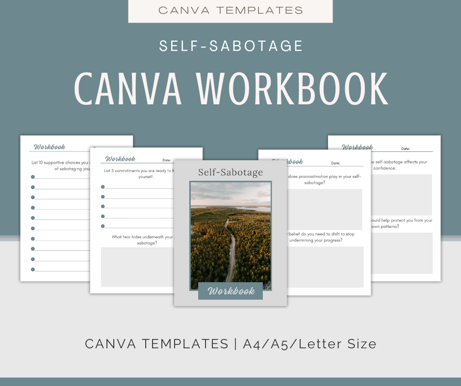 Self-Sabotage | Content & Journal Bundle