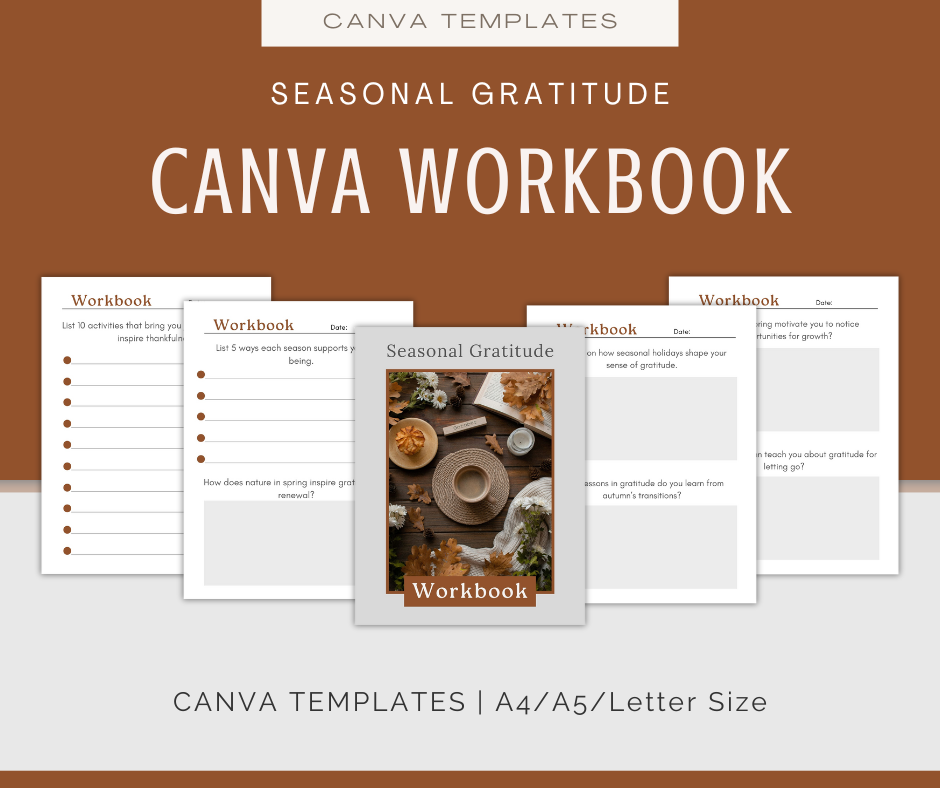 Seasonal Gratitude | Content & Journal Bundle