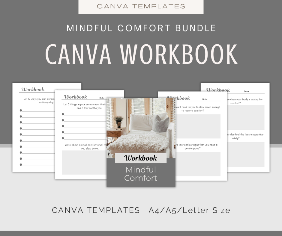 Mindful Comfort | Content & Journal Bundle