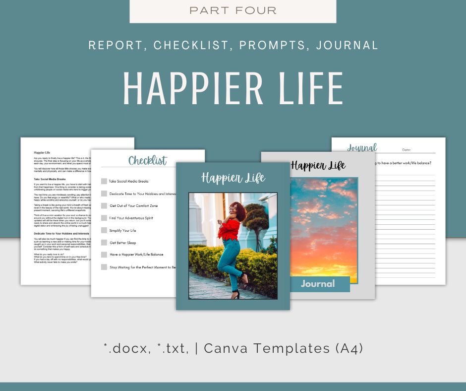 4-Part eCourse: Be Happier