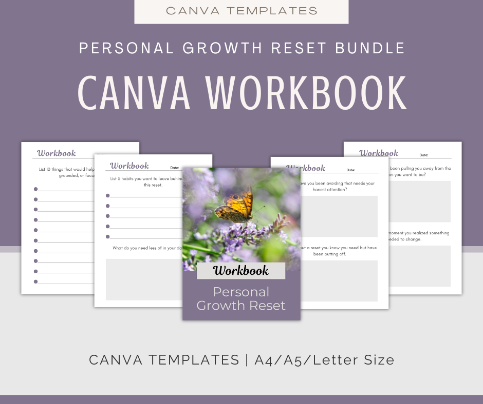 Personal Growth Reset | Content & Journal Bundle