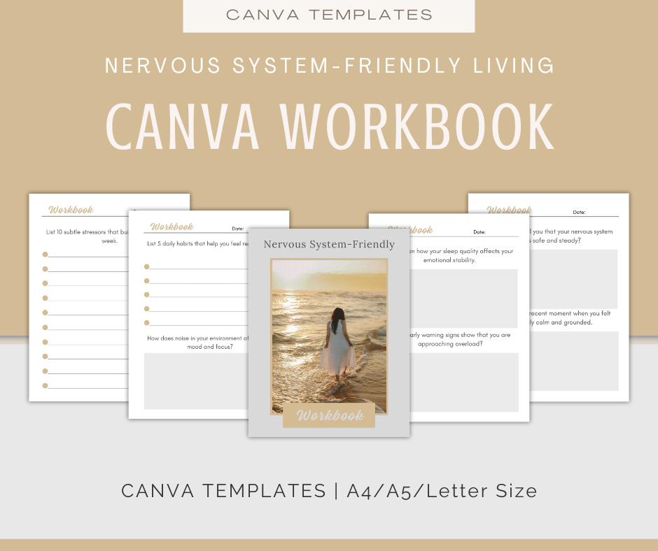 Nervous System-Friendly Living Bundle | Content & Journal Bundle