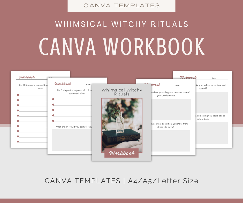 Whimsical Witchy Rituals | Content & Journal Bundle