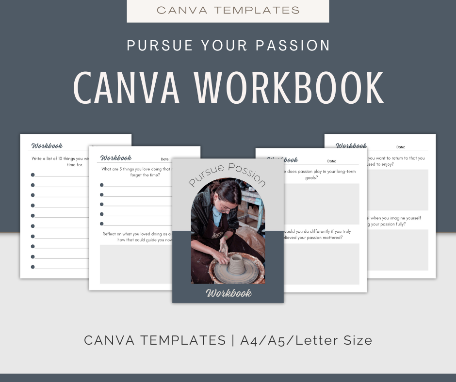 Pursue Your Passions | Content & Journal Bundle