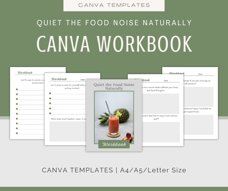 Quiet the Food Noise Naturally | Content & Journal Bundle