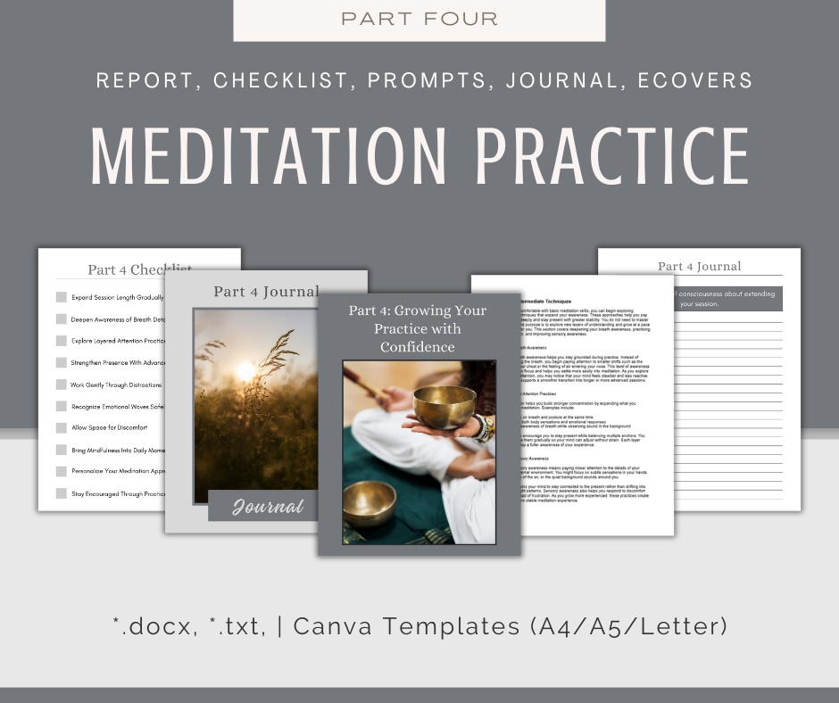 4-Part eCourse: Meditation For Beginners