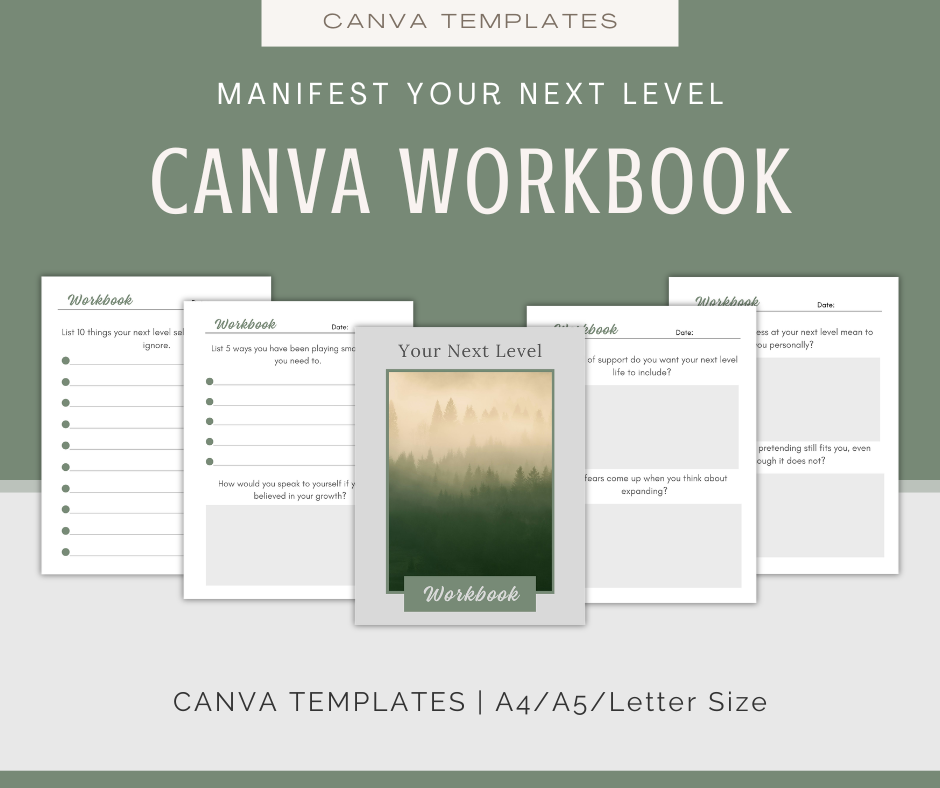 Manifest Your Next Level | Content & Journal Bundle