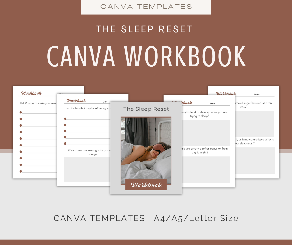 The Sleep Reset | Content & Journal Bundle