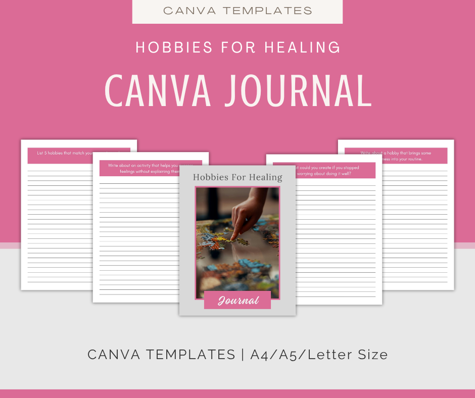 Hobbies For Healing | Content & Journal Bundle