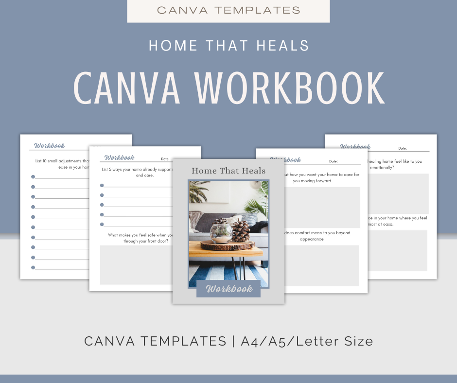 Home That Heals And Provides Comfort | Content & Journal Bundle