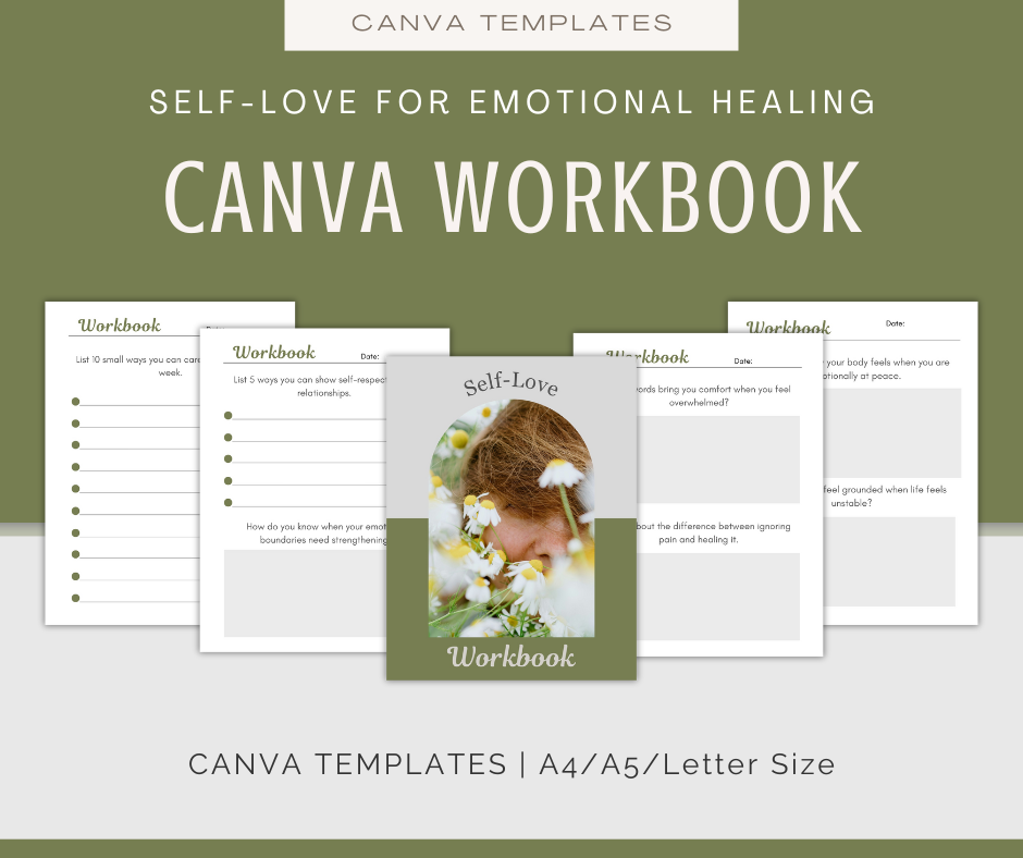 Self-Love For Emotional Healing | Content & Journal Bundle