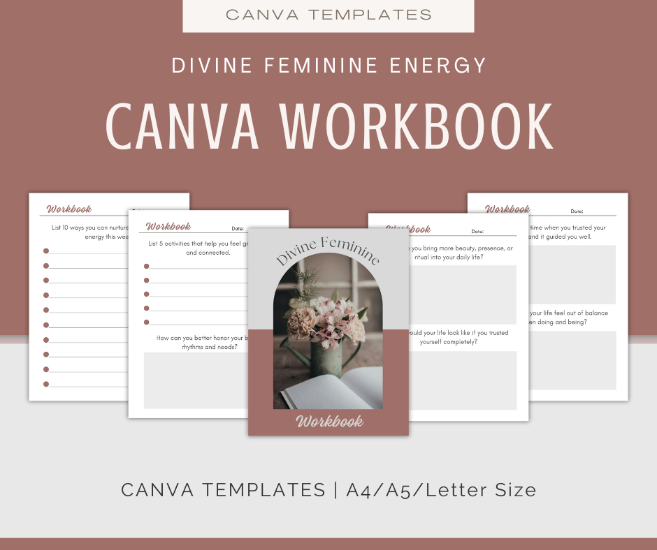 Divine Feminine Energy | Content & Journal Bundle