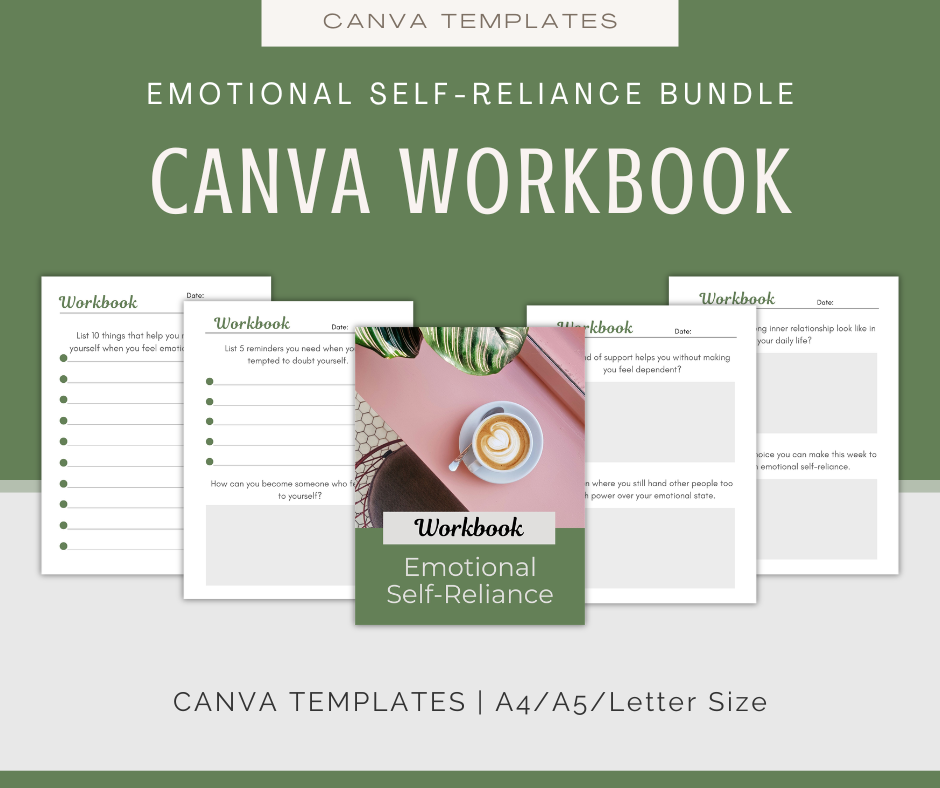 Emotional Self-Reliance | Content & Journal Bundle