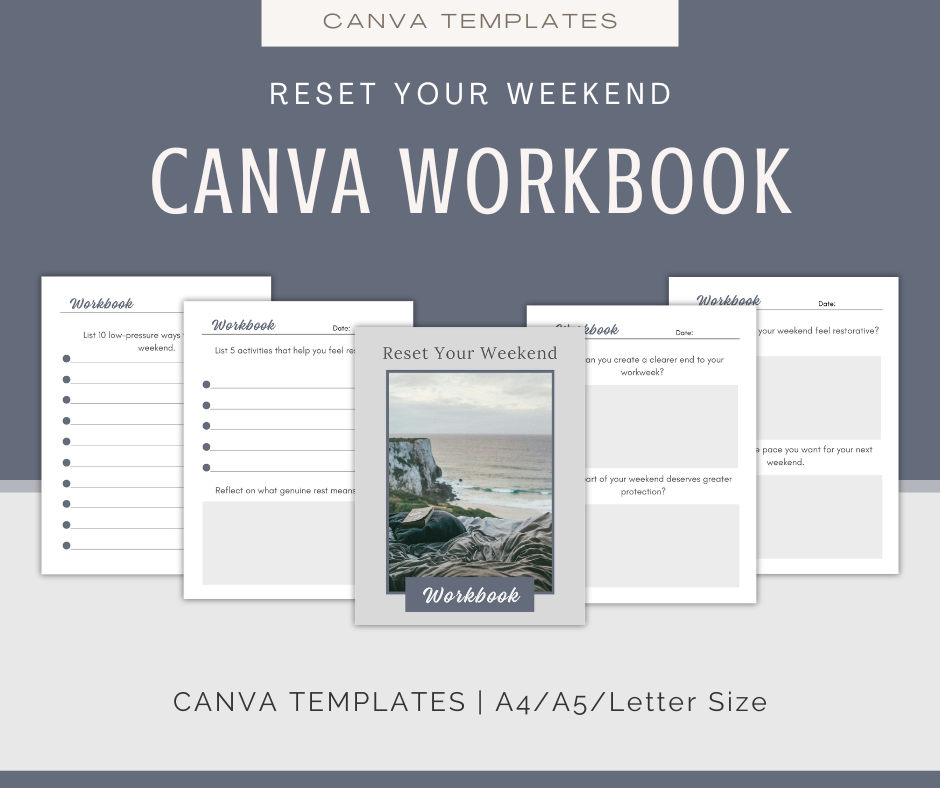 Reset Your Weekend | Content & Journal Bundle