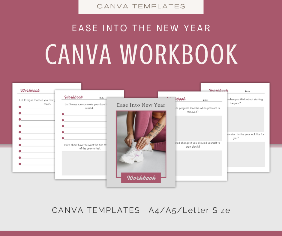 Ease Into the New Year | Content & Journal Bundle