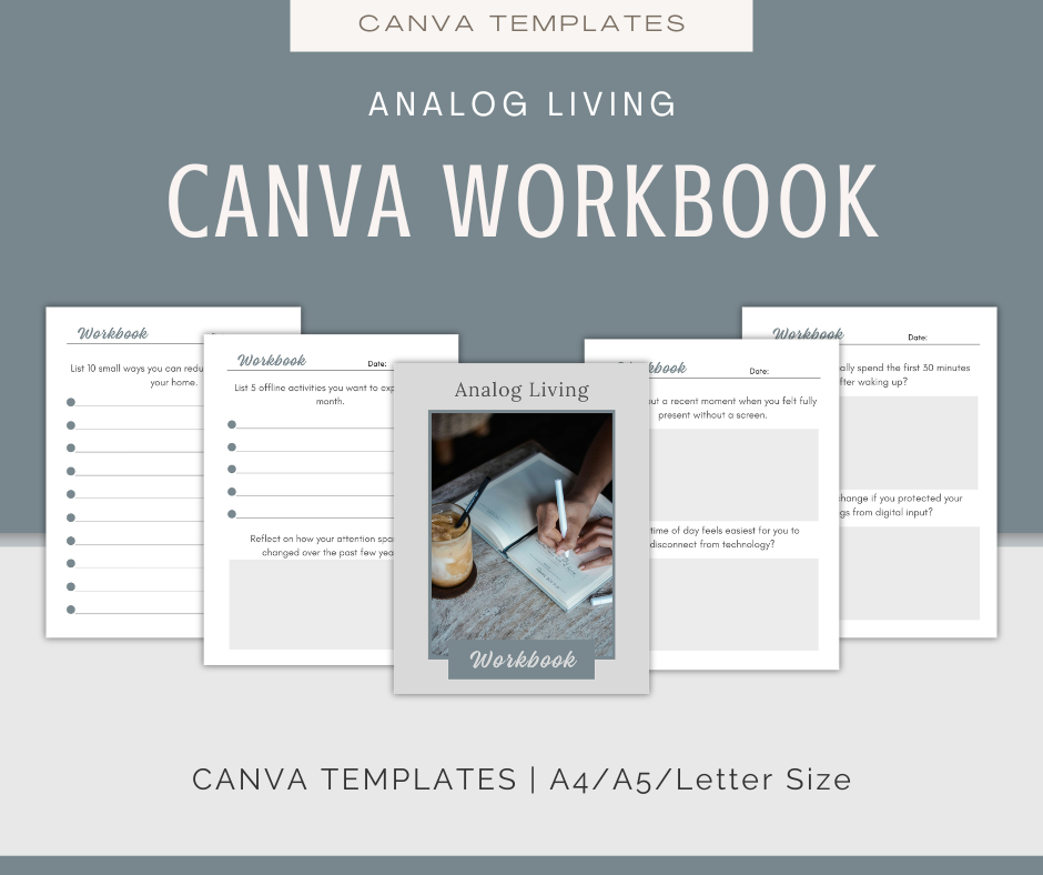 Analog Living | Content & Journal Bundle