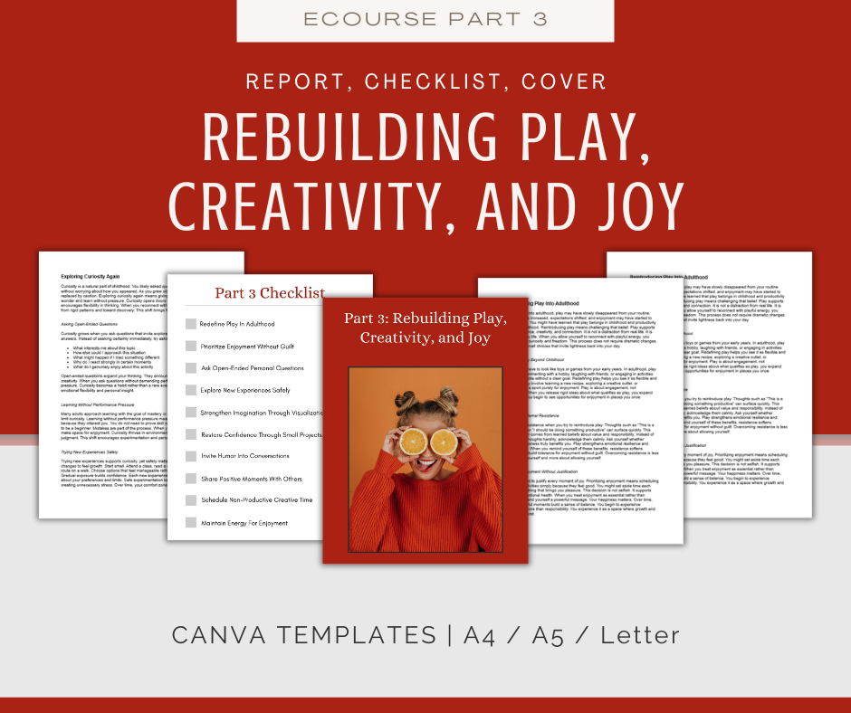 Reconnect With Your Inner Child | MEGA Content and Templates Bundle