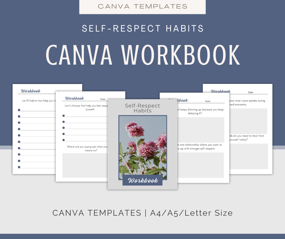 Self-Respect Habits | Content & Journal Bundle