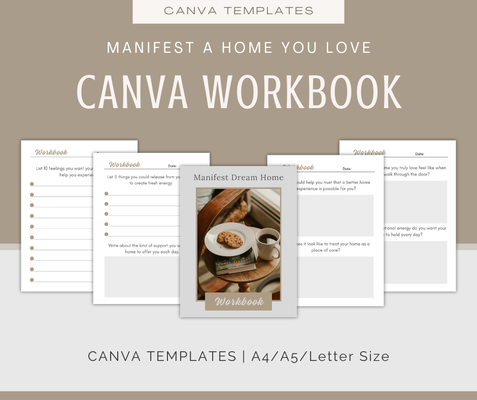 Manifest a Home You Love | Content & Journal Bundle