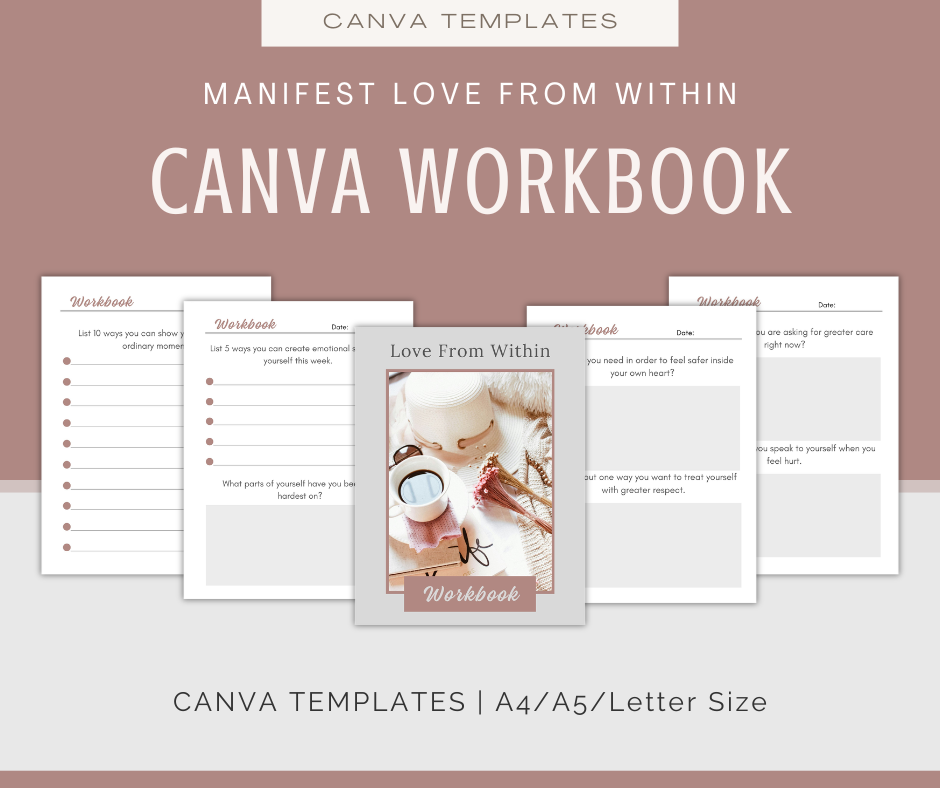 Manifest Love From Within | Content & Journal Bundle