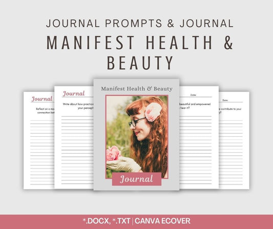 Manifesting Health and Beauty | Mini Journal