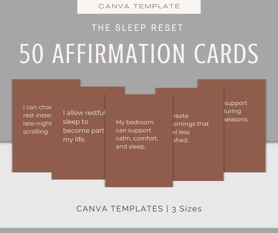 The Sleep Reset | Content & Journal Bundle
