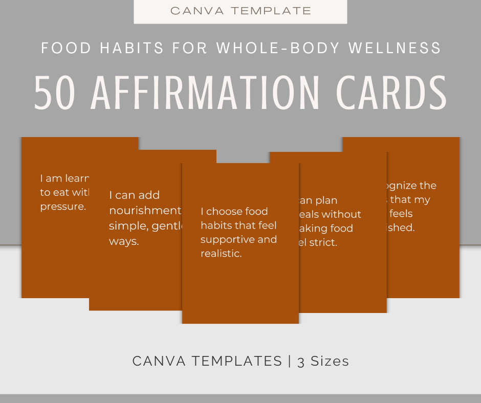 Gentle Food Habits for Whole-Body Wellness | Content & Journal Bundle