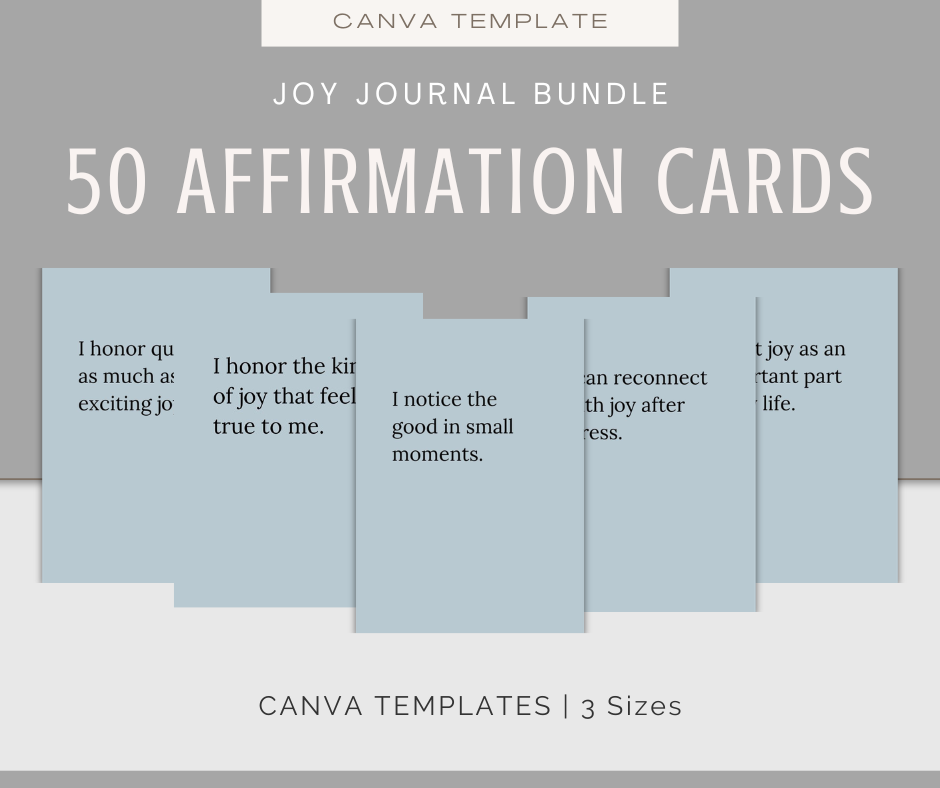 Joy Journal | Content & Journal Bundle