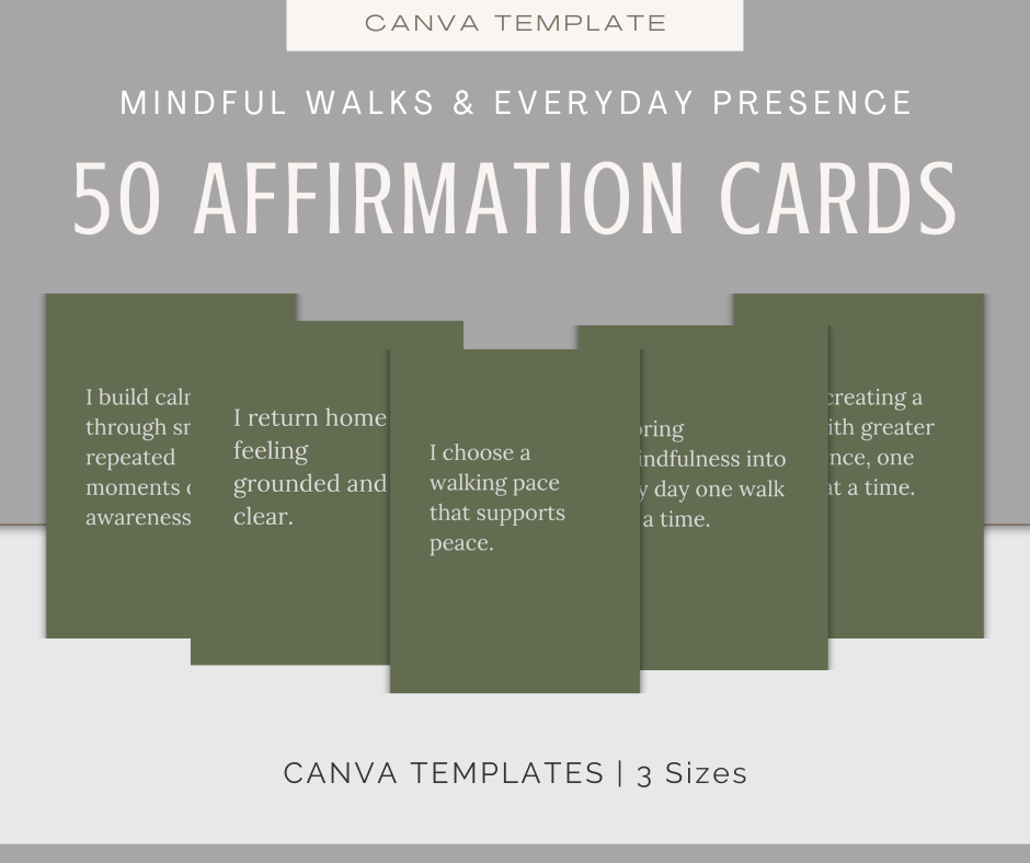 Mindful Walks and Everyday Presence | Content & Journal Bundle