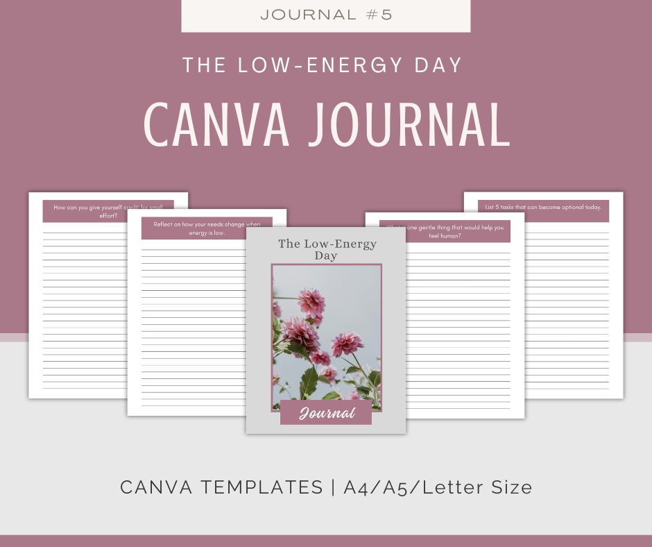 Energy-Aware Living Journal Collection | 10 Journals