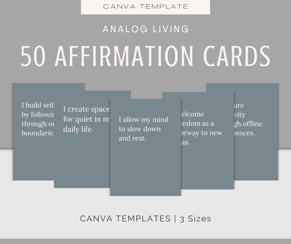 Analog Living | Content & Journal Bundle