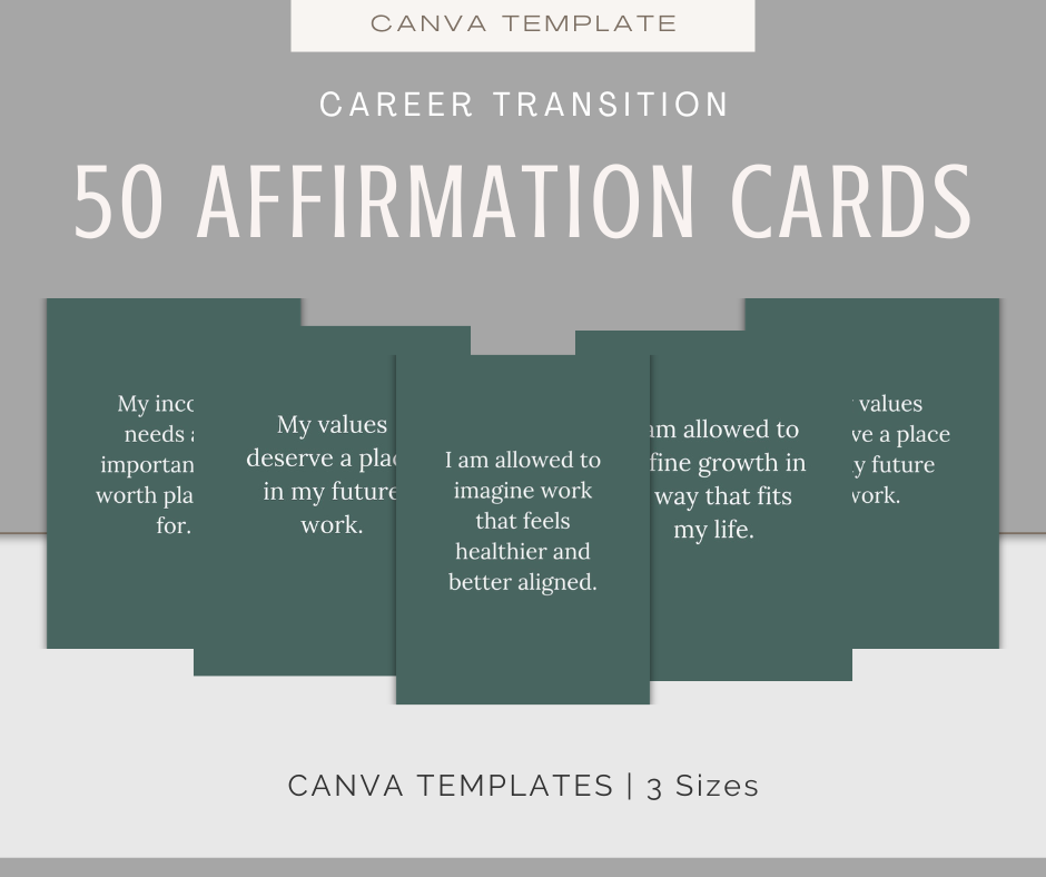 Career Transition | Content & Journal Bundle